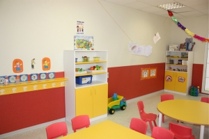 Aula roja - Escuela Infantil en Málaga - Con C de Cariño