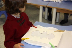Manualidad Batman, imagen de galería - Escuela Infantil en Málaga - Con C de Cariño